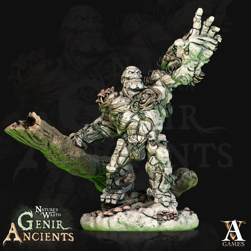 Forest Earth Elemental | 28mm and 32mm Scale | DnD 5e Miniature | Resin Figure Dungeons and Dragons| Archvillain Games - Only-Games