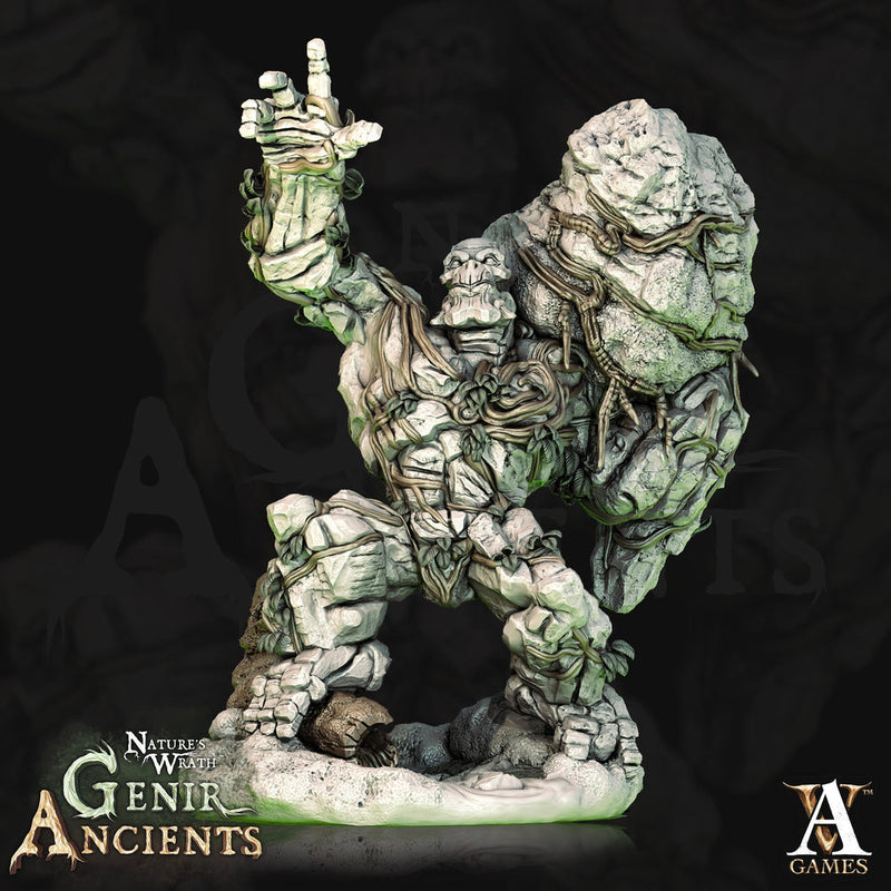 Forest Earth Elemental | 28mm and 32mm Scale | DnD 5e Miniature | Resin Figure Dungeons and Dragons| Archvillain Games - Only-Games