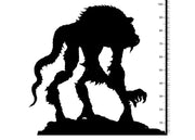 Monstrosity Monster predator Miniature A-Mi-Kuk  | 100mm tall | 28mm and 32mm scale |  | Dungeons and Dragons | Pathfinder | Clay Cyanide | - Only-Games
