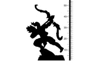 Skeleton Undead Archer White Runner | 28mm, 32mm,75mm Scales | Resin Miniature | Dungeons and Dragons | Figure for painting | Pathfinder | - Only-Games