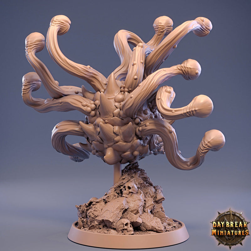 Beholder, Eye Tyrant, Sphere of many Eyes, D&D 5e Resin Miniature | 28mm, 32mm, 75mm Scales | Pathfinder | DnD | Daybreak Miniatures - Only-Games