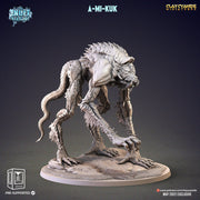 Monstrosity Monster predator Miniature A-Mi-Kuk  | 100mm tall | 28mm and 32mm scale |  | Dungeons and Dragons | Pathfinder | Clay Cyanide | - Only-Games