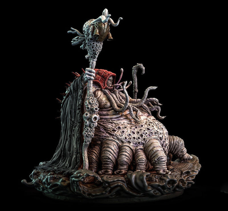 Demon Devil  Abyssal High Priest |  28mm, 32mm, Scales Huge, Gargantuan | Dungeons and Dragons 5e | Pathfinder | Figurine | DnD5e Mini | - Only-Games