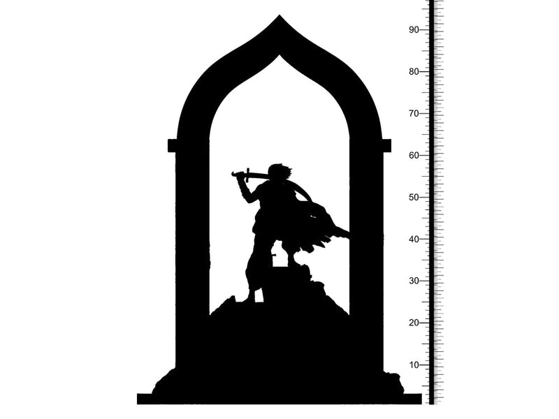 Rogue Fighter Scimitar & Treasure| 28mm,32mm Scale, 55mm, 70mm  | Resin figurine Statue Miniature | Dungeons and Dragons | Clay Cyanide | - Only-Games