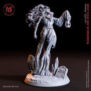 Undead Banshee | 28mm, 32mm,54mm, 75mm ,100mm Scale Resin Miniature | Flesh of Gods | Dungeons and Dragons | - Only-Games