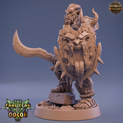 Bugbear Fighter Warrior Barbarian Sword & Shield | Scales 28mm|32mm |75mm | Megaboss | Dungeons and Dragons |Pathfinder |Daybreak Miniatures - Only-Games