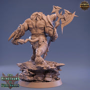 Minotaur Warrior War Chief | Scales: 28mm | 32mm | 75mm | D&D 5e Megaboss | Dungeons and Dragons | Pathfinder | Daybreak Miniatures - Only-Games