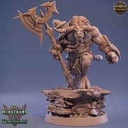Minotaur Warrior War Chief | Scales: 28mm | 32mm | 75mm | D&D 5e Megaboss | Dungeons and Dragons | Pathfinder | Daybreak Miniatures - Only-Games