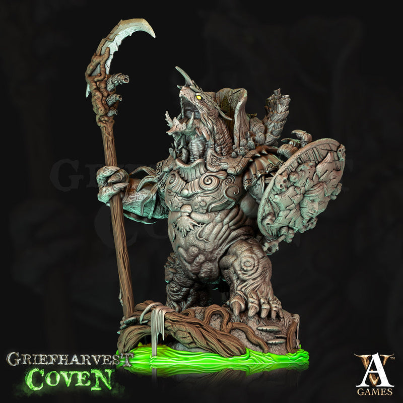 Tortle Druid Cleric Monk Resin Miniature PC NPC | 28mm,32mm,54mm,75mm,100mm Scale| D&D|Unpainted Resin mini | Archvillain Games - Only-Games