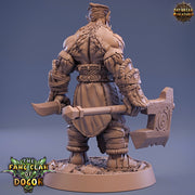 Bugbear Fighter Warrior Barbarian with Axe | Scales 28mm | 32mm | 75mm |  Megaboss | Dungeons and Dragons | Pathfinder | Daybreak Miniatures - Only-Games