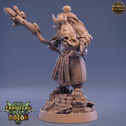 Bugbear Shaman Wizard Cleric with Staff | Scales 28mm | 32mm | 75mm |  Megaboss | Dungeons and Dragons | Pathfinder | Daybreak Miniatures - Only-Games