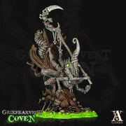Coven Green Hag Witch |  28mm,32mm 75mm Scale | Evil Fey Monster| Dungeons and Dragons| Archvillain Games | Hardibeth - Whisper of the Woods - Only-Games