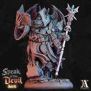 Greater Devil - Amnizu Devil, styx devils Resin Miniature| Medium 35mm, Large 50mm, Huge 65mm (BASE Sizes) | Demon | Dungeons and Dragons | - Only-Games