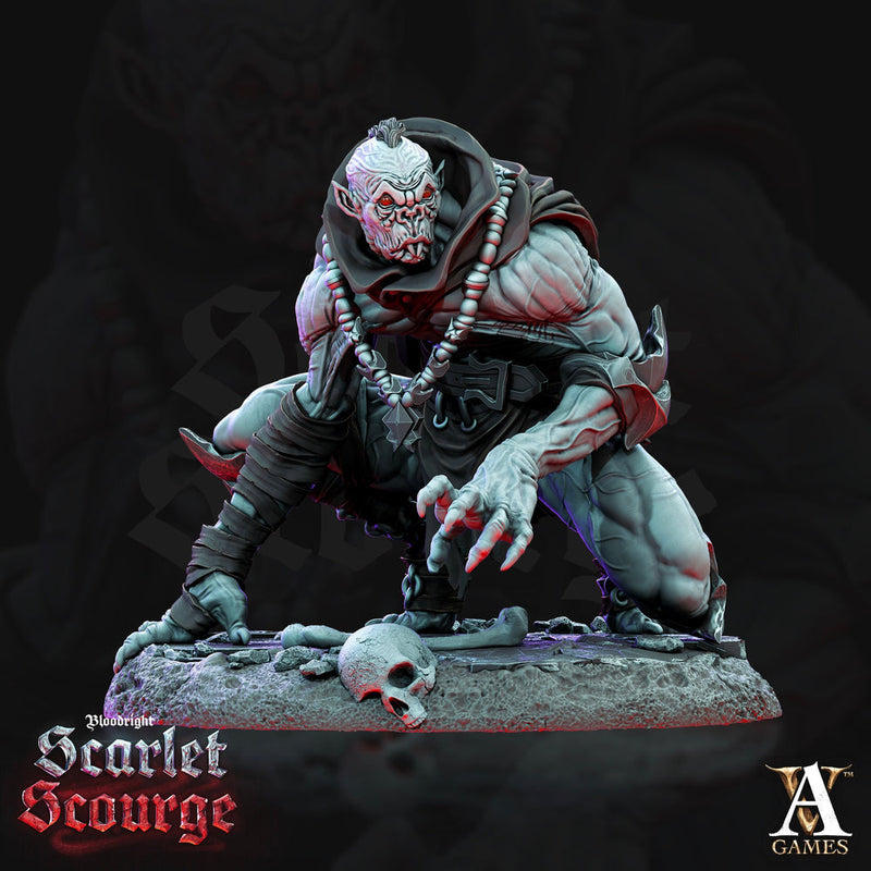 Undead Ghoul, Zombie  | 28mm, 32mm, 54mm, 75mm, 100mm Scale | Undead Dungeons and Dragons 5e Miniatures | Pathfinder | Archvillain games - Only-Games