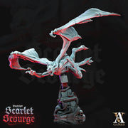 Feral Vampire Spawn Flying | 28mm, 32mm Scales | Undead Dungeons and Dragons 5e Miniatures | Pathfinder | DnD Figurine | Archvillain Games - Only-Games