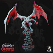 Feral Vampire Spawn Flying | 28mm, 32mm Scales | Undead Dungeons and Dragons 5e Miniatures | Pathfinder | DnD Figurine | Archvillain Games - Only-Games