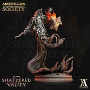 Dragonborn Wizard Sorcerer | PC or NPC model  | 28mm, 32mm, 75mm Scale Resin Miniature | Dungeons & Dragons | Pathfinder | Archvillain Games - Only-Games