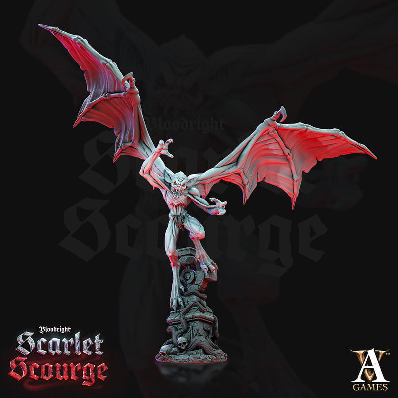 Feral Vampire Spawn | 28mm and 32mm Scales | Undead Dungeons and Dragons 5e Miniatures | Pathfinder | DnD Figurine | Archvillain Games - Only-Games