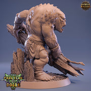 Oger, Troll Unpainted mini | 28mm & 32mm Scale 75mm,100mm Tall | Dungeons and Dragons| Pathfinder Oger| Daybreak Miniatures | Tabletop RPG | - Only-Games