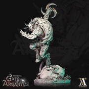 Satyr Warrior Hunter, Goat-Man PC NPC Fey Miniature | 28mm, 32mm, 75mm Scales | Dungeons and Dragons | Pathfinder | Archvillain Games - Only-Games