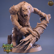 Oger, Troll Unpainted mini | 28mm & 32mm Scale 75mm,100mm Tall | Dungeons and Dragons| Pathfinder Oger| Daybreak Miniatures | Tabletop RPG | - Only-Games