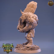 Oger, Troll Unpainted mini | 28mm & 32mm Scale 75mm,100mm Tall | Dungeons and Dragons| Pathfinder Oger| Daybreak Miniatures | Tabletop RPG | - Only-Games