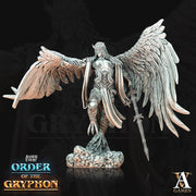 Male Celestial Angel, Solar, Deva | 28mm, 32mm, 75mm Scales | Dungeons and Dragons 5e figure | Pathfinder | Archvillain Games - Only-Games