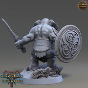 Luxodon Warrior Elephant Race  Scales: 28mm, 32mm,54mm,75mm | D&D 5e Megaboss | Dungeons and Dragons | Pathfinder | Daybreak Miniatures - Only-Games