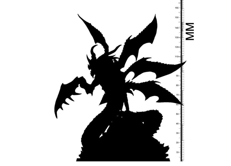 Insectoid Demon Prince | 28mm,32 mm Scales| 75mm, 100mm Bases |  Resin Miniature | Dungeons and Dragons | Pathfinder | D&D 5e | Clay Cyanide - Only-Games