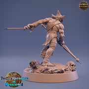 Goblin Archer | DnD Miniatures | Dungeons and Dragons | 28mm, 32mm,54mm,75mm,100mm scale| Pathfinder | Figure for Painting| Gloomspite Glitz - Only-Games