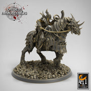 Oathbreaker Paladin Chaos Knight Mounted Cavalry | Set or Individual minis  | Dungeons and Dragons 5e  | 28mm,32mm,75mm Scale | Pathfinder | - Only-Games