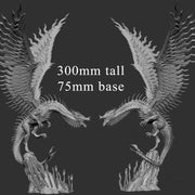 Chardalyn Dragon, Steel Dragon Construct  | Mature & Ancient sizes 300mm High | Figurine |Dungeons and Dragons 5e | Mini Monster Mayhem | - Only-Games