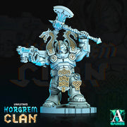 Norgrem Shocktroopers - Vahlstahd | Sci-Fi Miniature| 28mm,32mm Scales | 54mm, 75mm TALL | Collector Resin Mini Unpainted |Archvillain Games - Only-Games