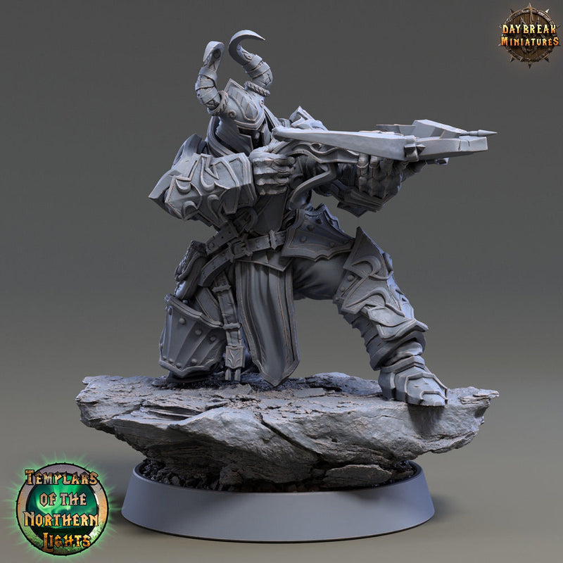 Paladin, Fighter Crossbow Expert  | 28mm, 32mm, 54mm, 75mm Scales | Dungeons and Dragons | Pathfinder | Daybreak Miniatures - Only-Games