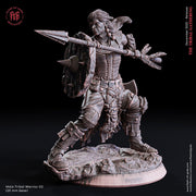 Fighter, Ranger PC / NPC  | 28mm, 32mm,75mm Scales | 100mmTall | Player Character Mini- Minis -D&D 5e Pathfinder Figurine | Flesh of Gods - Only-Games