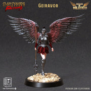 Female Valkyrie Angel Celestial Paladin of Vengeance | 28mm, 32mm, 75mm Scales | Dungeons and Dragons 5e | Pathfinder | Archvillain Games - Only-Games