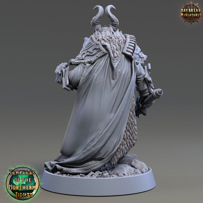 Oath of  Vengeance Paladin Unpainted Miniature | 28mm, 32mm, 54mm 75mm Scales | Dungeons and Dragons | Pathfinder | Daybreak Miniatures - Only-Games