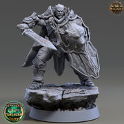 Oath of  Devotion Paladin, Cleric  | 28mm, 32mm, 54mm, 75mm Scales | 100mm Tall | Dungeons and Dragons | Pathfinder | Daybreak Miniatures - Only-Games