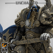 Oathbreaker Paladin Chaos Knight Unpainted | 28mm, 32mm Scales | 54mm & 75mm | Dungeons and Dragons | Pathfinder | OLAF| Lord Of the Print - Only-Games