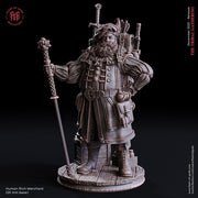 Rich Merchant, Adventurer NPC  | 28mm, 32mm,54mm,75mm Scales | 100mmTall | Figure Mini- Minis -D&D 5e Pathfinder Figurine | Flesh of Gods - Only-Games