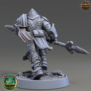 Oath of Devotion Paladin, Fighter | 28mm, 32mm, 54mm, 75mm Scales | 100mm Tall | Dungeons and Dragons | Pathfinder | Daybreak Miniatures - Only-Games
