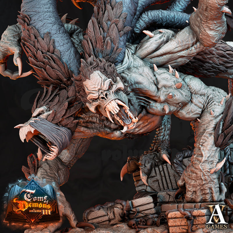 Kagon Aspect of Demogorgon, Gargantuan Demon Monstrosity | 125mm Base 28mm/32mm Scales | Dungeons and Dragons |  DnD 5E | Archvillain Games - Only-Games