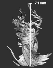 Dryad Forest Angel | Dungeons and Dragons Miniature  Available: 28mm, 32mm 75mm Scale |- Minis - D&D 5e Desert | Mini Monster Mayhem - Only-Games