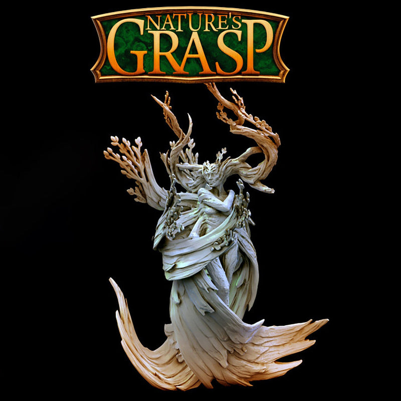 Dryad Forest Angel | Dungeons and Dragons Miniature  Available: 28mm, 32mm 75mm Scale |- Minis - D&D 5e Desert | Mini Monster Mayhem - Only-Games