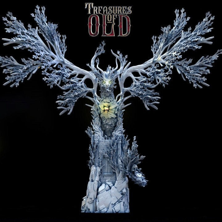 Forest Dragon Guardian miniature  | Mature & Ancient sizes 330mm High, 348mm wingspan |  Dragon Statue | Figurine | Dungeons and Dragons 5e - Only-Games