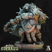 Wererat in Heavy Armor w/ Chain Barrel flail | Resin Miniature | Dungeons and Dragons | 28mm,32mm,75mm Scales | Pathfinder ratfolk |D&D - Only-Games