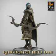 High Elf Archer Sharpshooter Fighter , Moon Elf,  Eladrin Unpainted Miniature | 28mm, 32mm,75mm Scales | Dungeons and Dragons | Pathfinder | - Only-Games