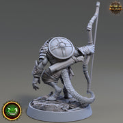 Wererat Archer , Ratfolk, Ratman |Resin| Dungeons and Dragons 5e | 28mm,32mm,54m,75mm Scales | Pathfinder D&D | Daybreak Miniatures - Only-Games