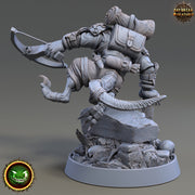 Wererat Crossbow Expert, Ratfolk, Ratman |Resin| Dungeons and Dragons 5e | 28mm,32mm,54m,75mm Scales | Pathfinder D&D | Daybreak Miniatures - Only-Games