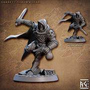 Warforged Rogue,  Thief , Assassin, Ranger PC NPC | 28mm, 32mm, 75mm Scale Resin | Dungeons and Dragons | Auron | Artisan Guild - Only-Games